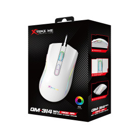 Мишка Xtrike Me GM-314, White