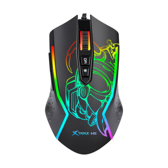 Мишка Xtrike ME Gaming Mouse GM-327 - 8000dpi, RGB, programmable