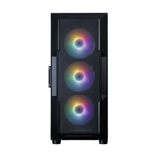 Кутия за компютър Zalman Case ATX - I3 NEO V2 Black - RGB, Mesh