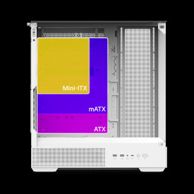 Кутия за компютър Zalman Case ATX - P40 Prism White