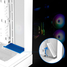 Кутия за компютър Zalman Case ATX - P40 Prism White