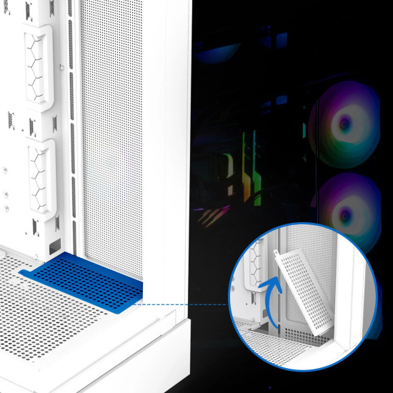 Кутия за компютър Zalman Case ATX - P40 Prism White