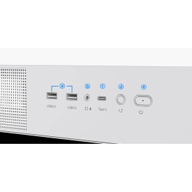 Кутия за компютър Zalman Case ATX - P40 Prism White