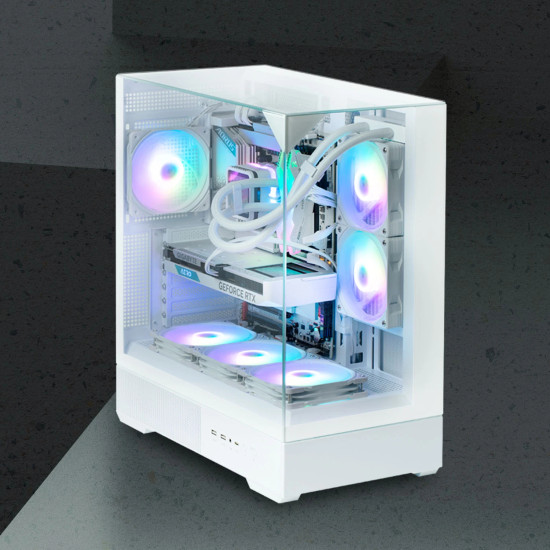 Кутия за компютър Zalman Case ATX - P40 Prism White