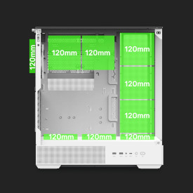 Кутия за компютър Zalman Case ATX - P40 Prism White