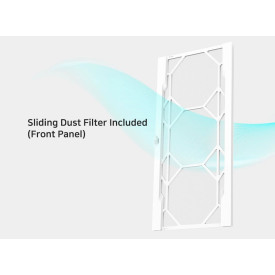 Кутия за компютър Zalman Case EATX - Z10 DUO White - Mesh/Tempered Glass