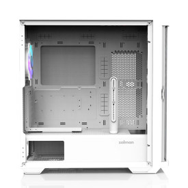 Кутия за компютър Zalman Case EATX - Z10 DUO White - Mesh/Tempered Glass