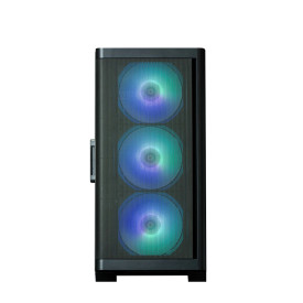 Кутия за компютър Zalman Case mATX - M4 Black - Addressable RGB, Tempered Glass, 4 fans included