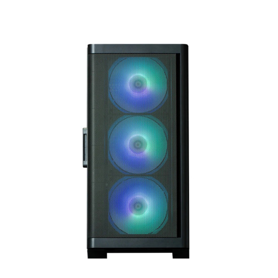 Кутия за компютър Zalman Case mATX - M4 Black - Addressable RGB, Tempered Glass, 4 fans included