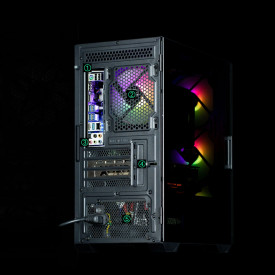 Кутия за компютър Zalman Case mATX - M4 Black - Addressable RGB, Tempered Glass, 4 fans included