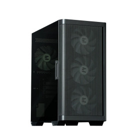 Кутия за компютър Zalman Case mATX - M4 Black - Addressable RGB, Tempered Glass, 4 fans included