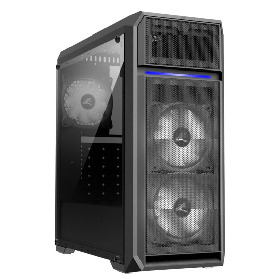 Кутия за компютър Zalman Case ATX - N5 OF - 3 x 120mm White LED