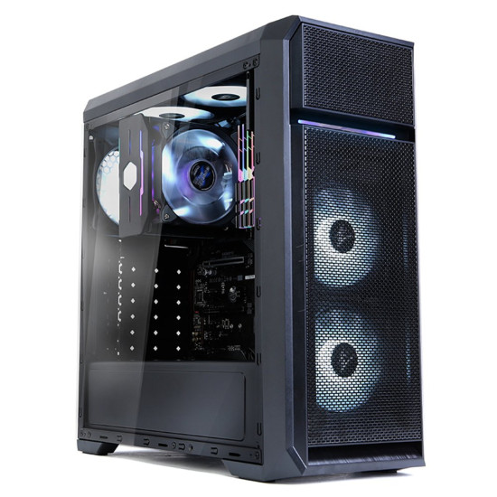 Кутия за компютър Zalman Case ATX - N5 OF - 3 x 120mm White LED