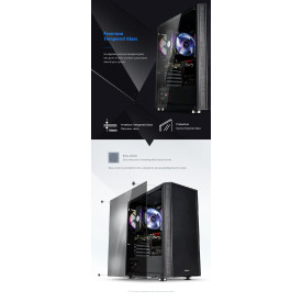 Кутия за компютър Zalman Case ATX - R2 BLACK