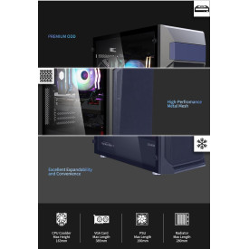 Кутия за компютър Zalman Case ATX - Z1 PLUS