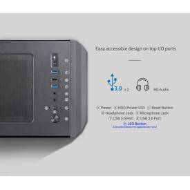 Кутия за компютър Zalman Case ATX - Z1 PLUS