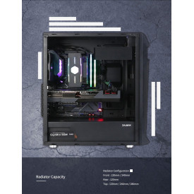 Кутия за компютър Zalman Case ATX - Z1 PLUS