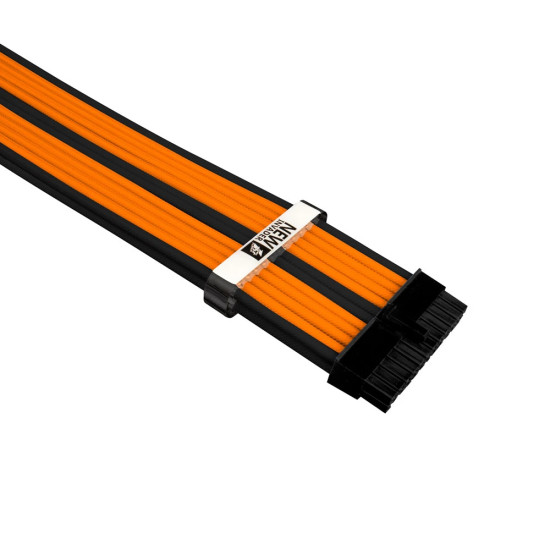 Комплект модинг кабели 1stPlayer Custom Modding Cable Kit Black/Orange - ATX24P, EPS, PCI-e - BOR-001