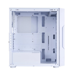 Кутия за компютър 1stPlayer Case ATX - TRILOBITE T7 White - 4 Fans Included