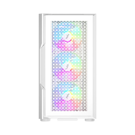Кутия за компютър 1stPlayer Case ATX - TRILOBITE T7 White - 4 Fans Included