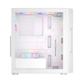 Кутия за компютър 1stPlayer Case ATX - TRILOBITE T7 White - 4 Fans Included