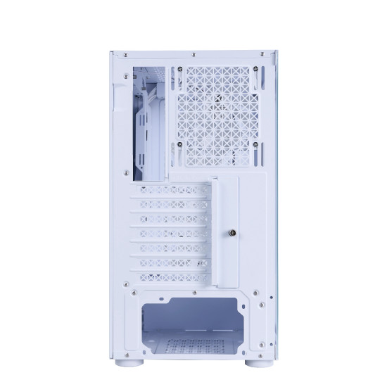 Кутия за компютър 1stPlayer Case ATX - TRILOBITE T7 White - 4 Fans Included