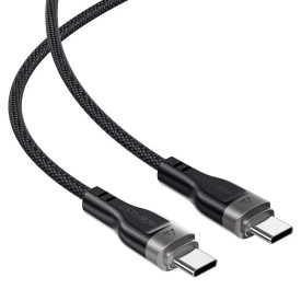 USB кабел Acefast USB-C to USB-C Cable 60W MAGNETIC 1.2m - C11-03 - Black