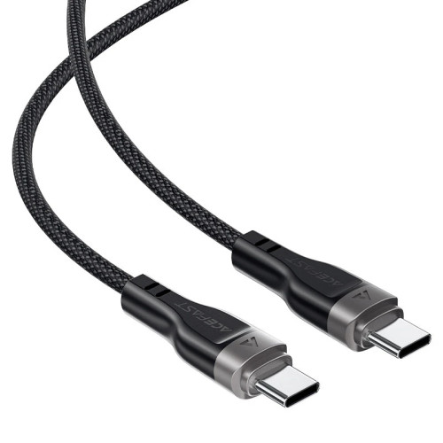 USB кабел Acefast USB-C to USB-C Cable 60W MAGNETIC 1.2m - C11-03 - Black