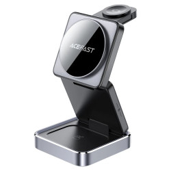 Безжично зарядно Acefast Desktop 3-in-1 Wireless Charging Holder - E20 Black