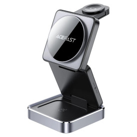 Безжично зарядно Acefast Desktop 3-in-1 Wireless Charging Holder - E20 Black