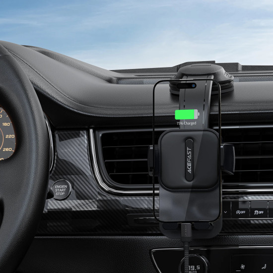 Стойка за телефон за кола Acefast Car phone holder - 360 degree - D26 Black