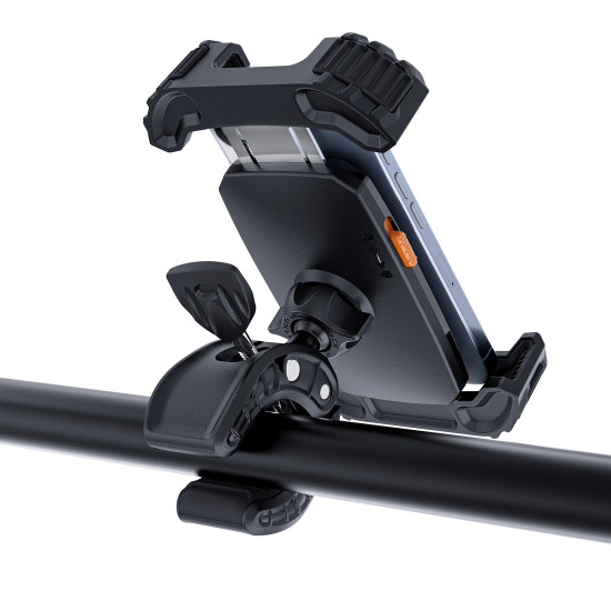 Стойка за телефон за колело Acefast Bicycle phone holder - Anti-skid, Shock-Absorbing - D23 - Black