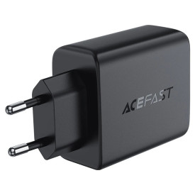Зарядно Acefast Charger Wall GaN PD45W - A61 - USB-C x 2, USB-A x 2, Black