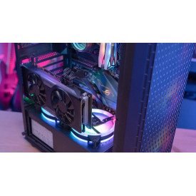 Кутия за компютър AeroCool Case ATX - Beam-G-BK-v2 - 4 fans included