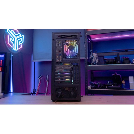 Кутия за компютър AeroCool Case ATX - Beam-G-BK-v2 - 4 fans included