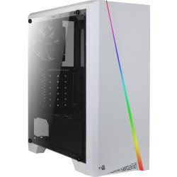 Кутия за компютър AeroCool Case ATX - Cylon White - RGB - ACCM-PV10012.21