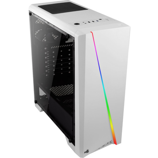 Кутия за компютър AeroCool Case ATX - Cylon White - RGB - ACCM-PV10012.21