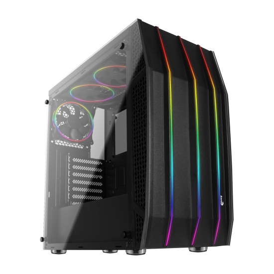 Кутия за компютър AeroCool Case ATX - KLAW - Addressable RGB,Tempered Glass - ACCM-PB13033.11