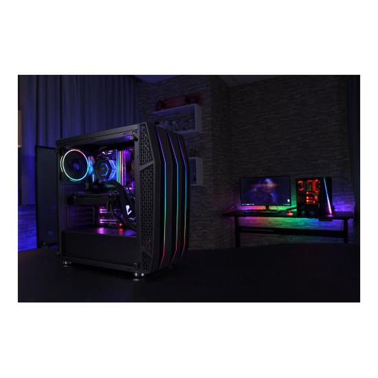 Кутия за компютър AeroCool Case ATX - KLAW - Addressable RGB,Tempered Glass - ACCM-PB13033.11
