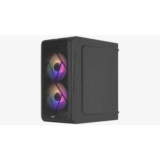 Кутия за компютър AeroCool Case mATX - CS-107-A-BK-v2 - 3 fans included