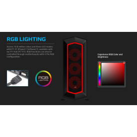 Кутия за компютър AeroCool Case ATX - P7-C1 Pro - RGB Sync/Tempered Glass - ACCM-P701043.11