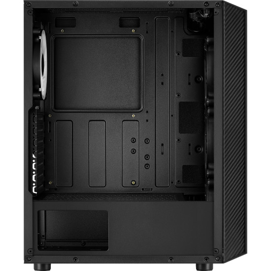Кутия за компютър AeroCool Case Hive v2 - Mesh panel, FRGB, Tempered Glass, 4 Fans - ACCM-PV27043.11