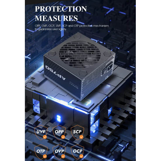 Захранване Aigo PSU 750W - AP750 - 80+ White