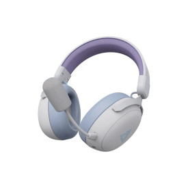 Безжични слушалки Ajazz Wireless Gaming Headphones - AHM08 MAX Purple, White, Blue - Bluetooth , 2.4G
