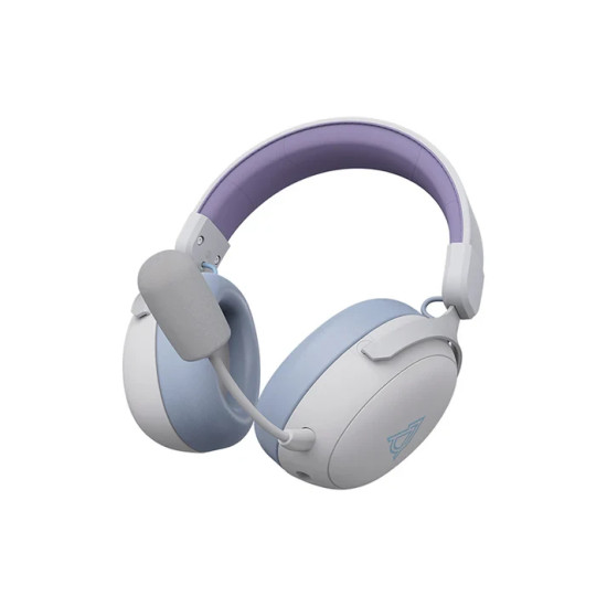 Безжични слушалки Ajazz Wireless Gaming Headphones - AHM08 MAX Purple, White, Blue - Bluetooth , 2.4G