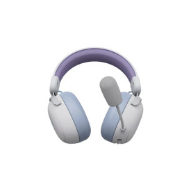 Безжични слушалки Ajazz Wireless Gaming Headphones - AHM08 MAX Purple, White, Blue - Bluetooth , 2.4G