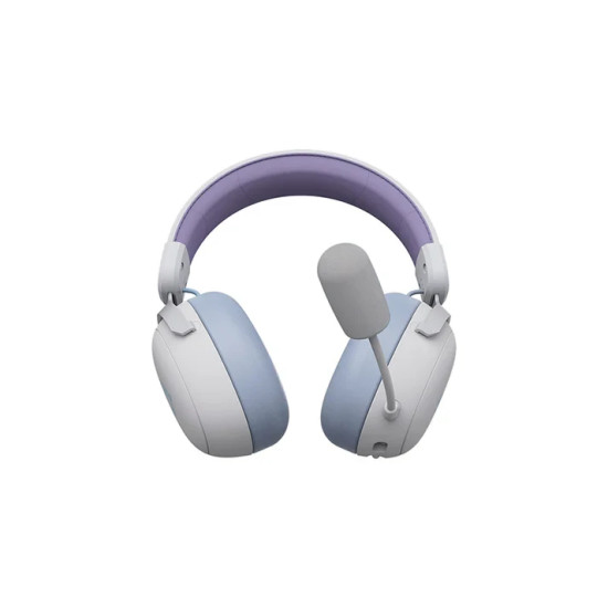 Безжични слушалки Ajazz Wireless Gaming Headphones - AHM08 MAX Purple, White, Blue - Bluetooth , 2.4G