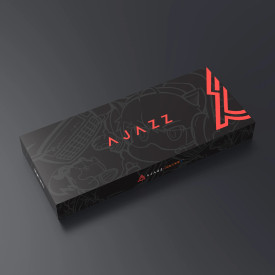 Безжична клавиатура Ajazz Wireless Gaming Mechanical Keyboard AK980 V2 - Gift Switch [Linear] (English US), Black, Gray