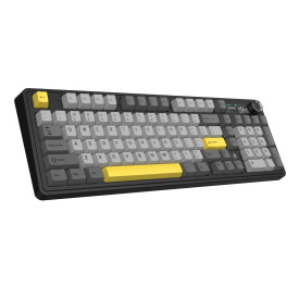 Безжична клавиатура Ajazz Wireless Gaming Mechanical Keyboard AK980 V2 - Gift Switch [Linear] (English US), Black, Gray