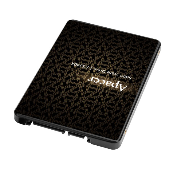 Вътрешен SSD диск Apacer AS340X, 480GB, SATA3 - AP480GAS340XC-1